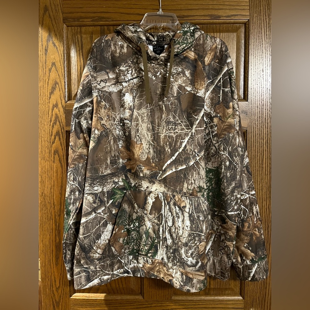 Realtree Edge Brown Camouflage Hoodie size XXL